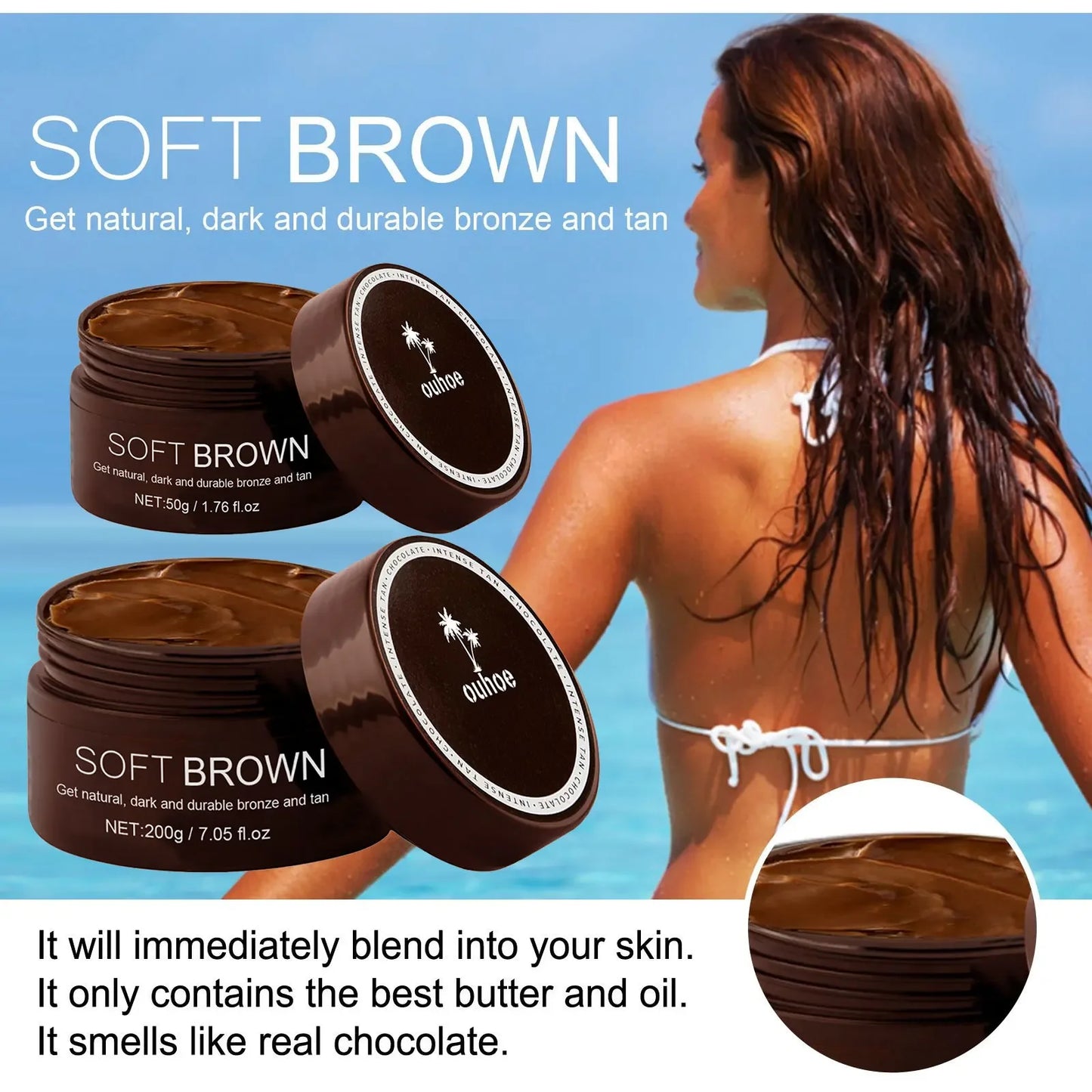 Self-Tanning Cream – Sunless Bronzer Body Lotion Peaceful Pleasures Health and Wellness