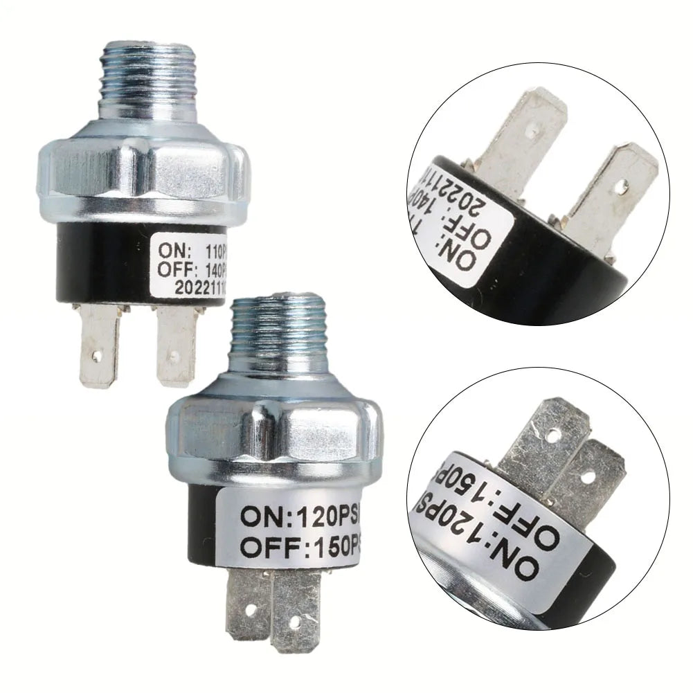 120-150PSI Air Compressor Pressure Switch 1 4-18 NPT Male Control