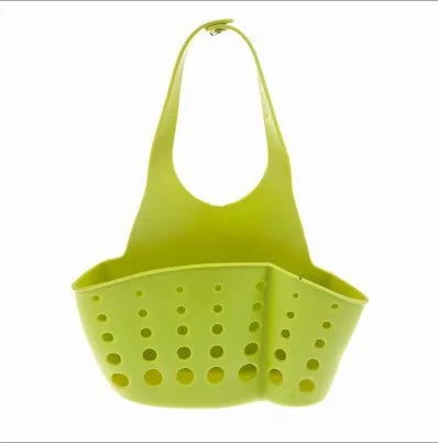Kitchen Sink Hanging Drain Basket | Soap & Sponge Organizer
