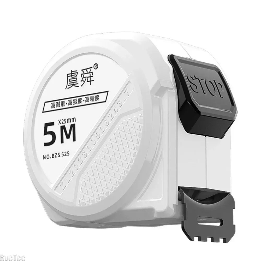 5m Auto-Lock Retractable Tape Measure | Anti-Cut Blue Font