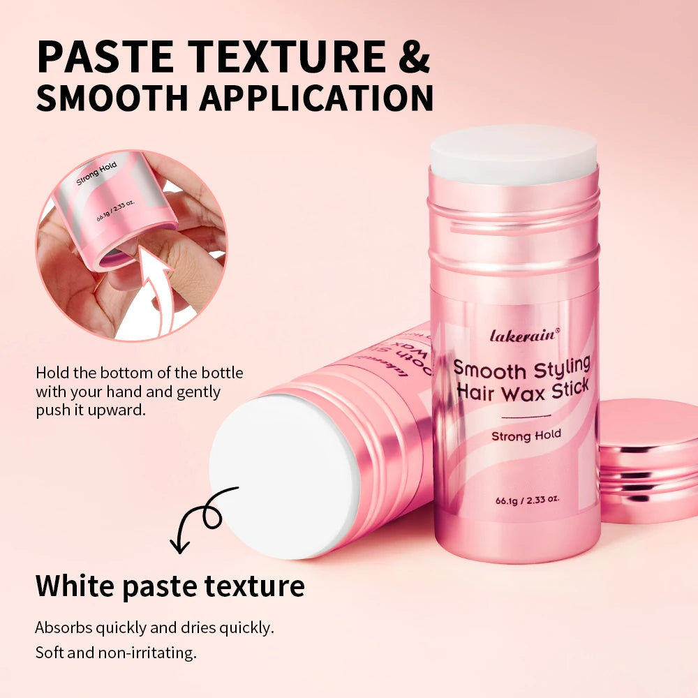 Professional Styling Hair Wax Stick For Wigs Women Children Fixed Fluffy Organize Broken Hair Creating A Variety Of Hairstyles Peaceful Pleasures Health and Wellness