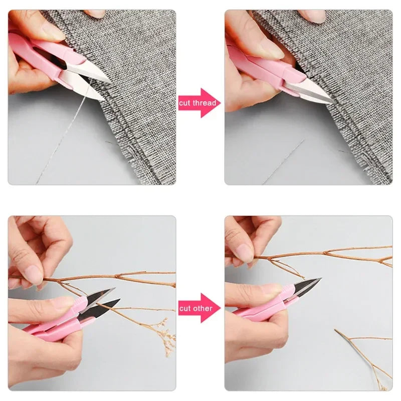 U-Shape Thread Scissors for Embroidery, Cross-Stitch & Sewing