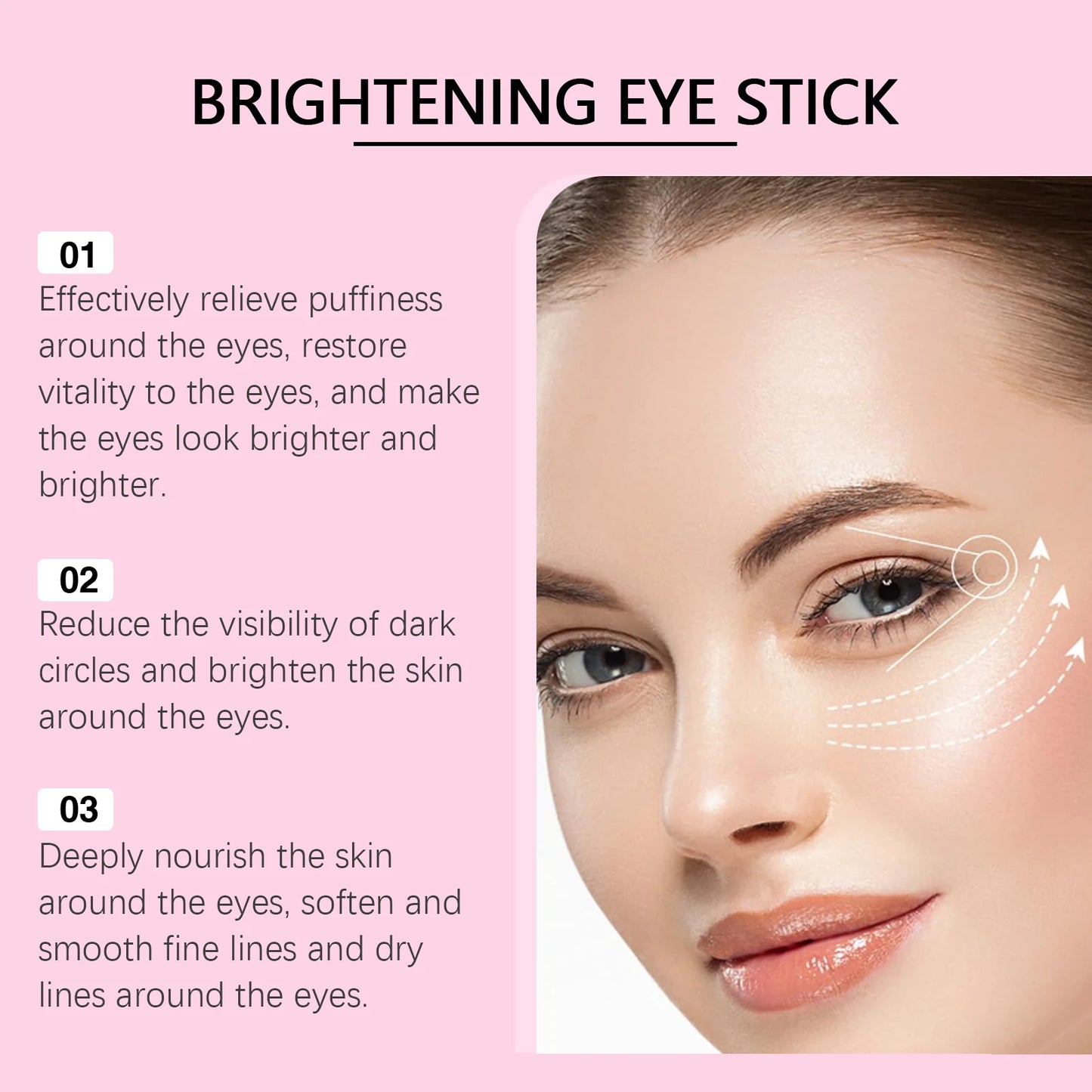 Brightening Eye Cream Stick – Dark Circles, Bags & Fine Lines