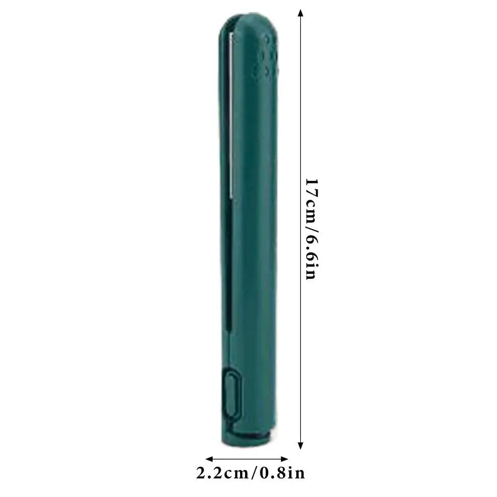 2-in-1 Mini Curling Iron & Straightener | Portable Travel
