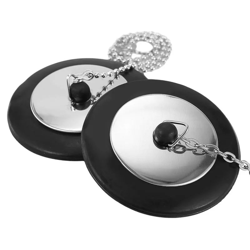 Universal Rubber Sink Plug & Bathtub Drain Stopper | Kitchen & Bath
