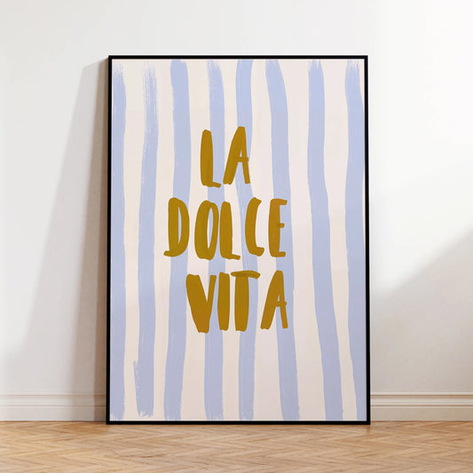 La Dolce Vita Minimalist Canvas Wall Art Print | Home Decor Canvas Wall Art Peaceful Pleasures Health and Wellness G4399 50x70cm Unframed