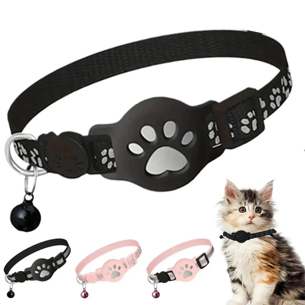 Waterproof Reflective GPS Tracker Collar for Cats Anti-Lost Pet Location Finder Accessories for Kittens Peaceful Pleasures Health and Wellness