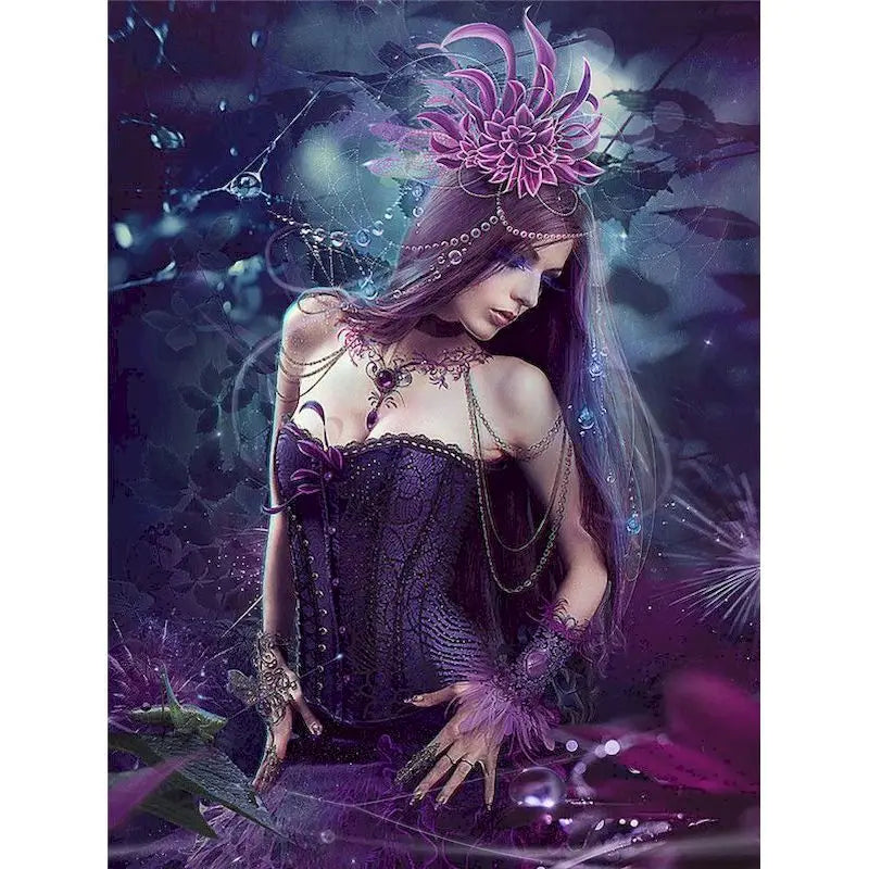 Paint by Numbers Kit Women Figure 60x75cm | GATYZTORY Canvas