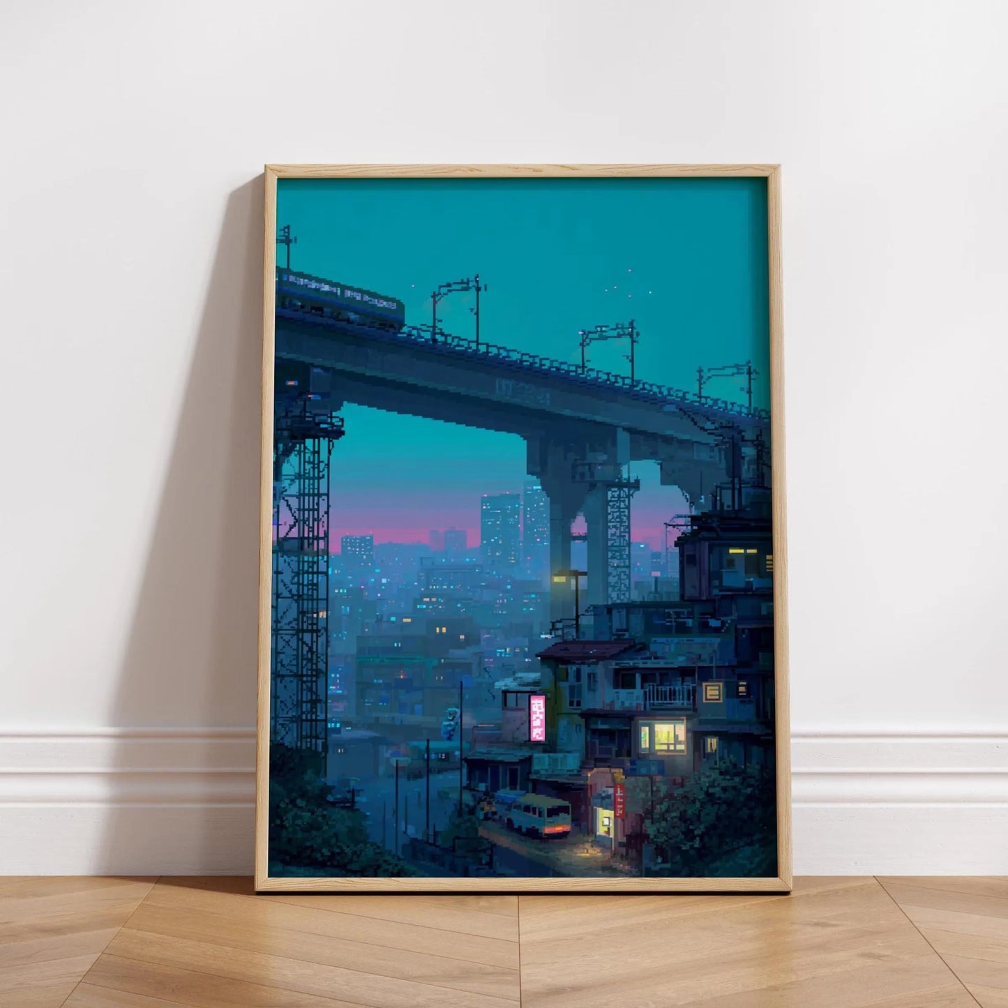 Anime Ramen Shop Canvas Print | Tokyo Street Wall Art