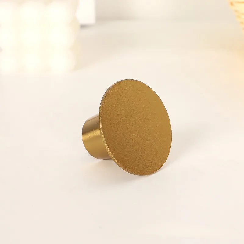 Candle Stick Candle Holder Gold Candlestick Taper Holders Small Metal Candleholder for Candlesticks and Tapered Candles Modern Peaceful Pleasures Health and Wellness