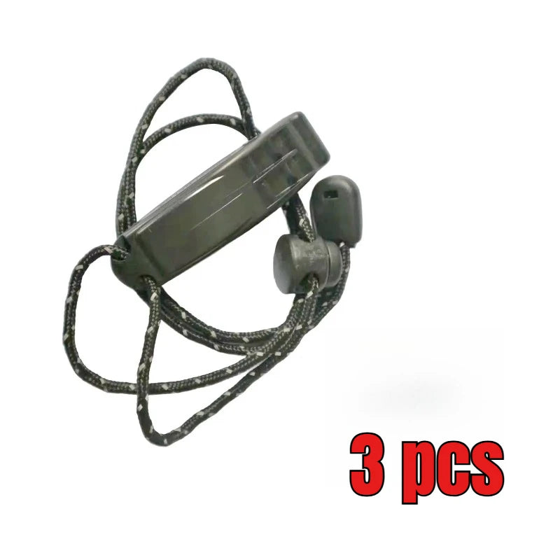 1PC-3PCS Emergency Whistles with Lanyard Safety Whistles for Kayak Life Jackets Lifeboats Fishing Boats Camping Hiking Hunting Peaceful Pleasures Health and Wellness 3pcs