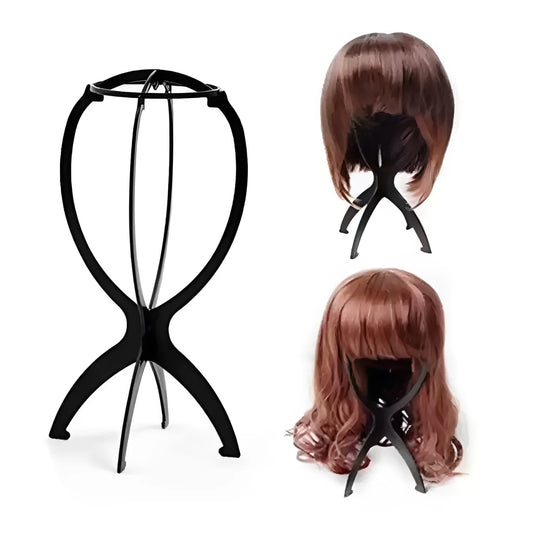 Adjustable Plastic Wig Stand Holder | Mannequin Display Head Wig Stand Holder Peaceful Pleasures Health and Wellness