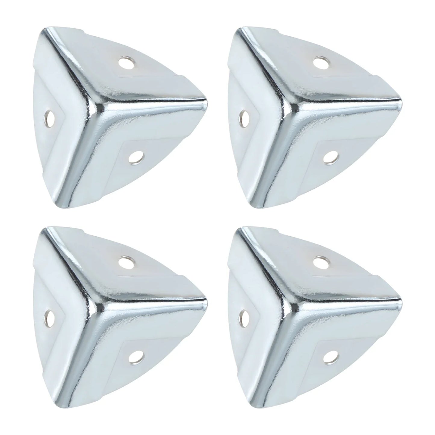 4Pcs Metal Corner Protectors for Tool Box, Flight Case & Luggage