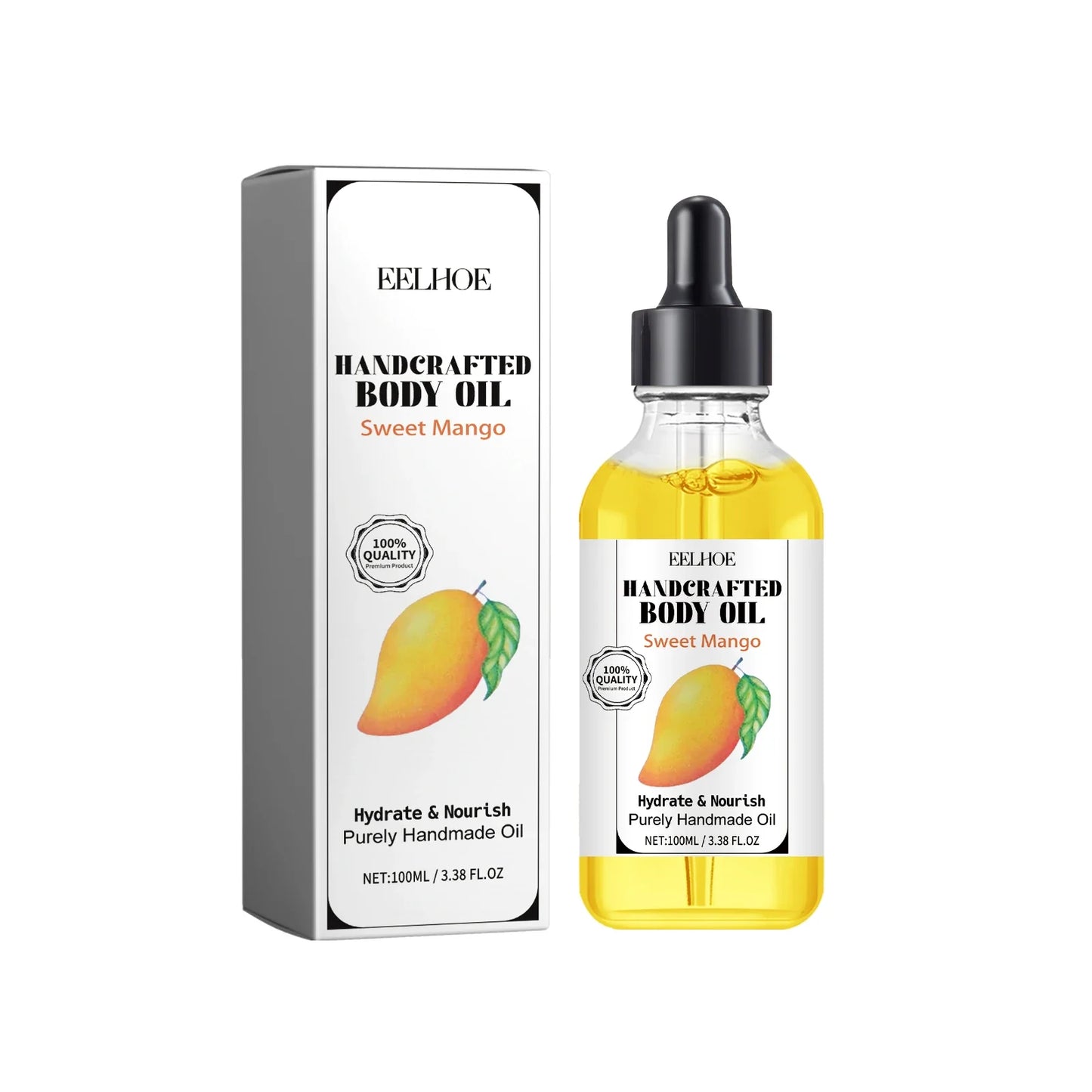 Eelhoe Body & Hair Oil – Grapefruit, Jasmine & Vitamin E 60ml