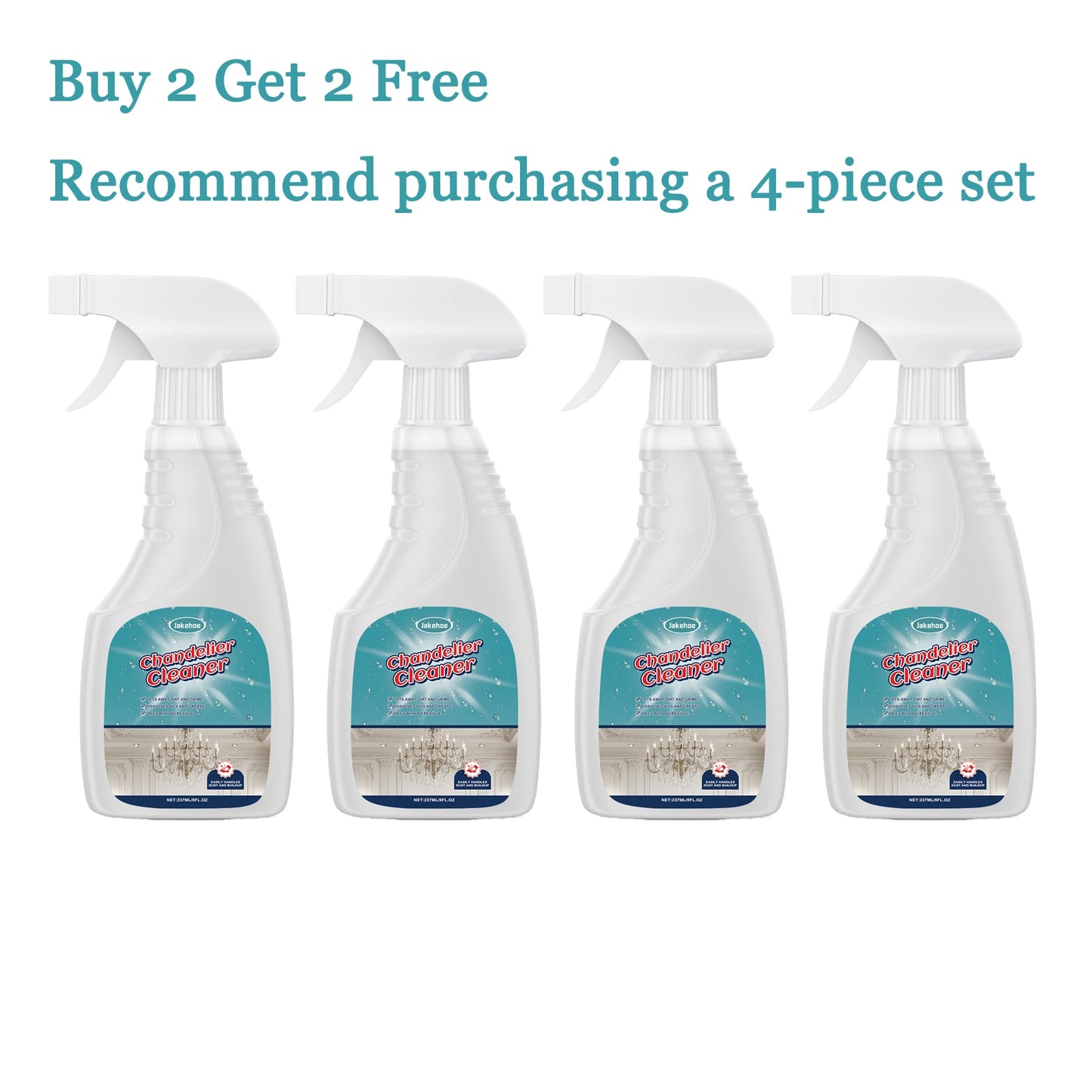 Chandelier Cleaner Spray 237ml – Removes Stains, Restores Gloss