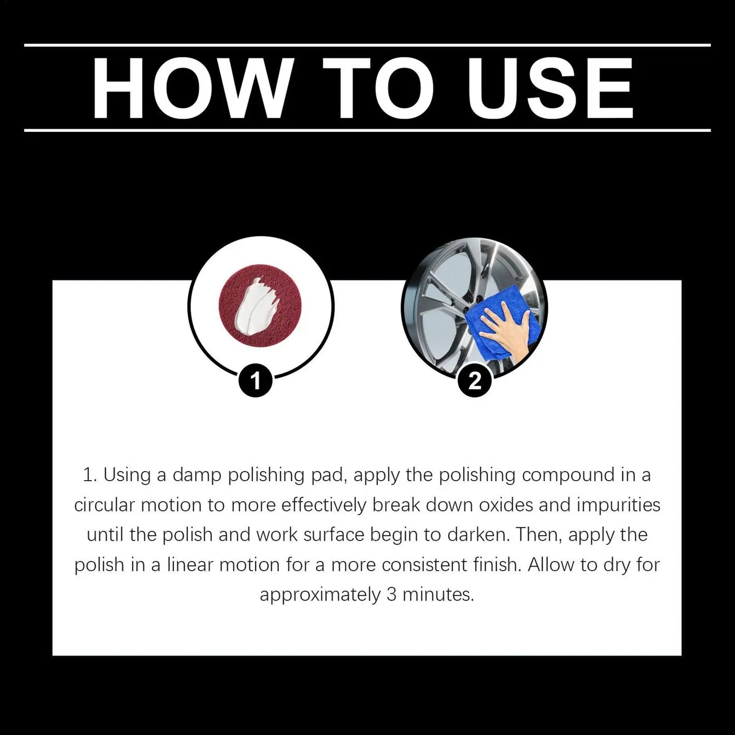 Metal Polishing Paste – Chrome, Aluminum & Stainless Steel Cleaner