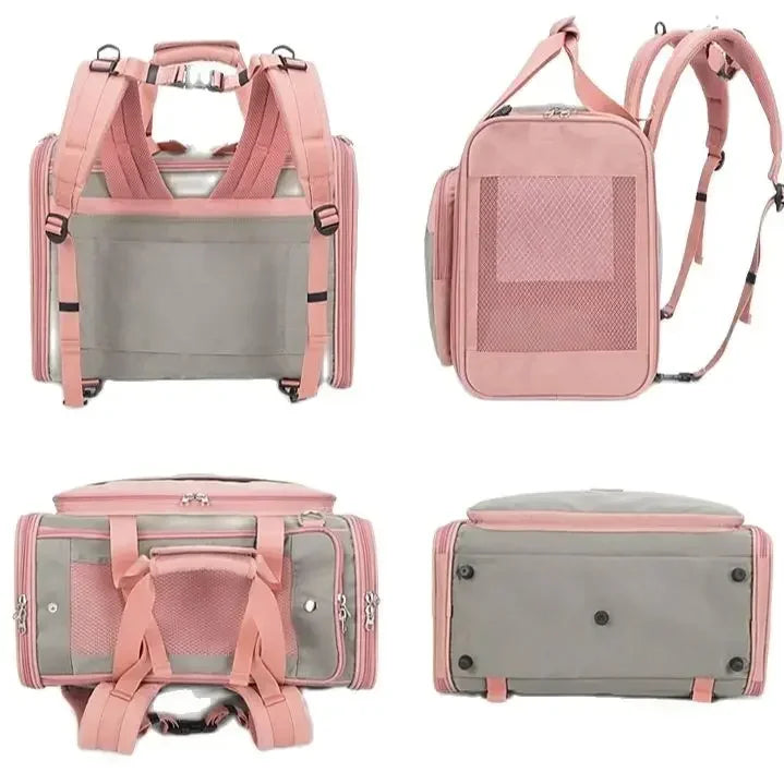 Truelove Waterproof Pet Carrier Bag for Small Dogs Cats High-Grade Polyester,Eco-Friendly & Airline Approved Design TLX2971 Peaceful Pleasures Health and Wellness