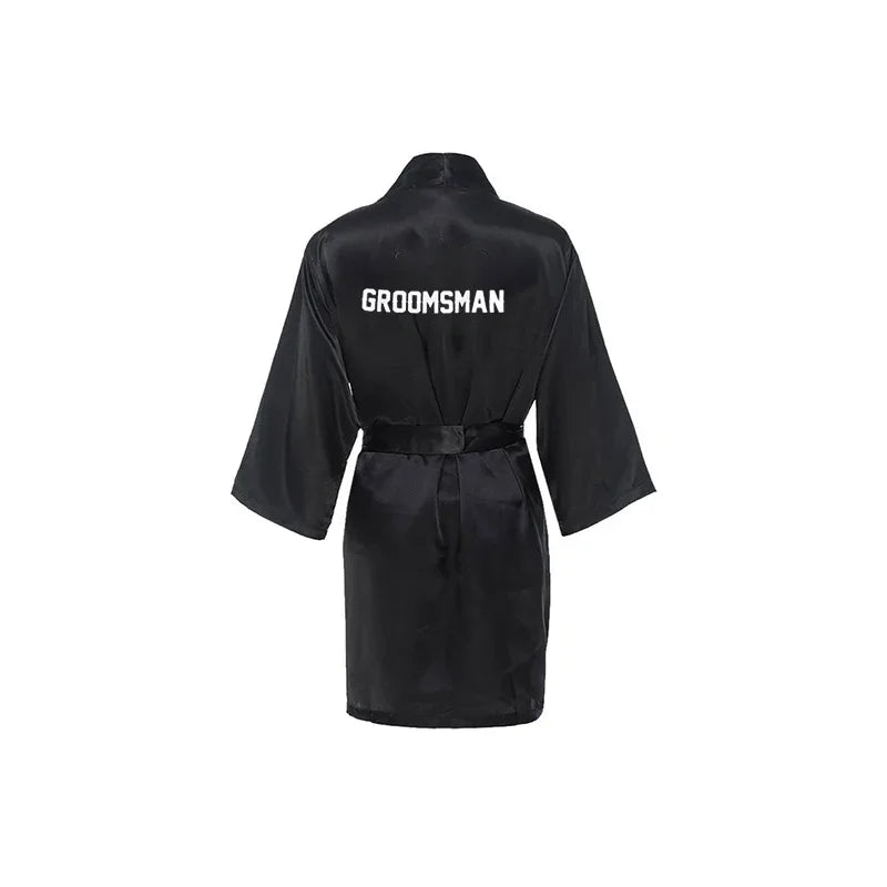 Groomsman Proposal Gift Robe | Best Man Bachelor Party Gift