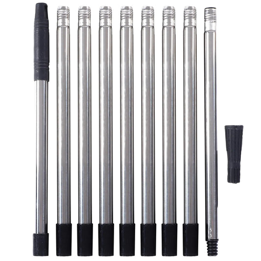 13.1FT Stainless Steel Paint Roller Extension Pole – 10 Sections Extension Pole Peaceful Pleasures Health and Wellness Default Title