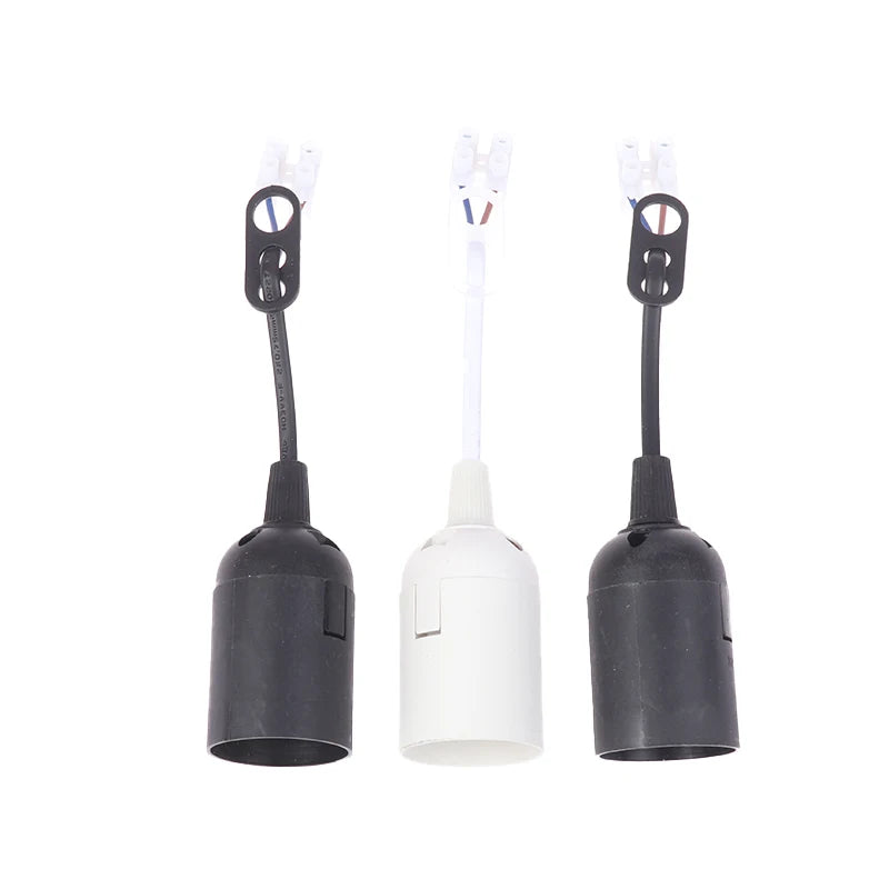 5x E27 Lamp Holder Construction Socket Lamp Holder With Cable Construction Site Socket Renovation Socket Lighting Accessories Peaceful Pleasures Health and Wellness