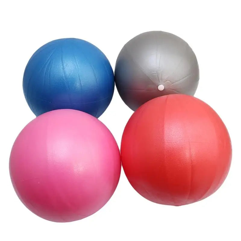 Matte Explosion Proof Mini Yoga Ball 25cm Pilates Ball Inflatable Gymnastics Ball Fitness Balls Gym Fitness Tools Peaceful Pleasures Health and Wellness