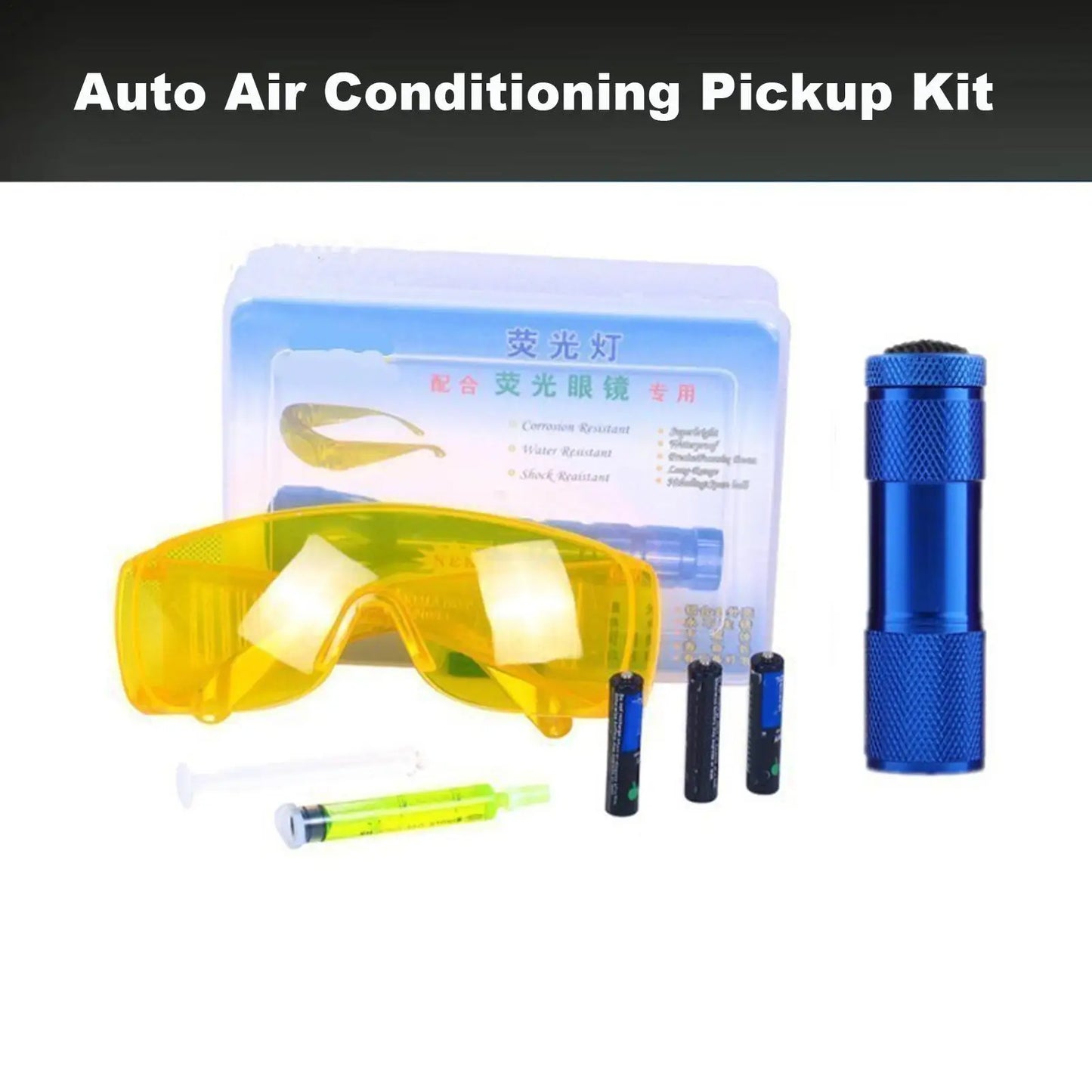 Car AC UV Fluorescent Leak Detection Kit – Auto & Home