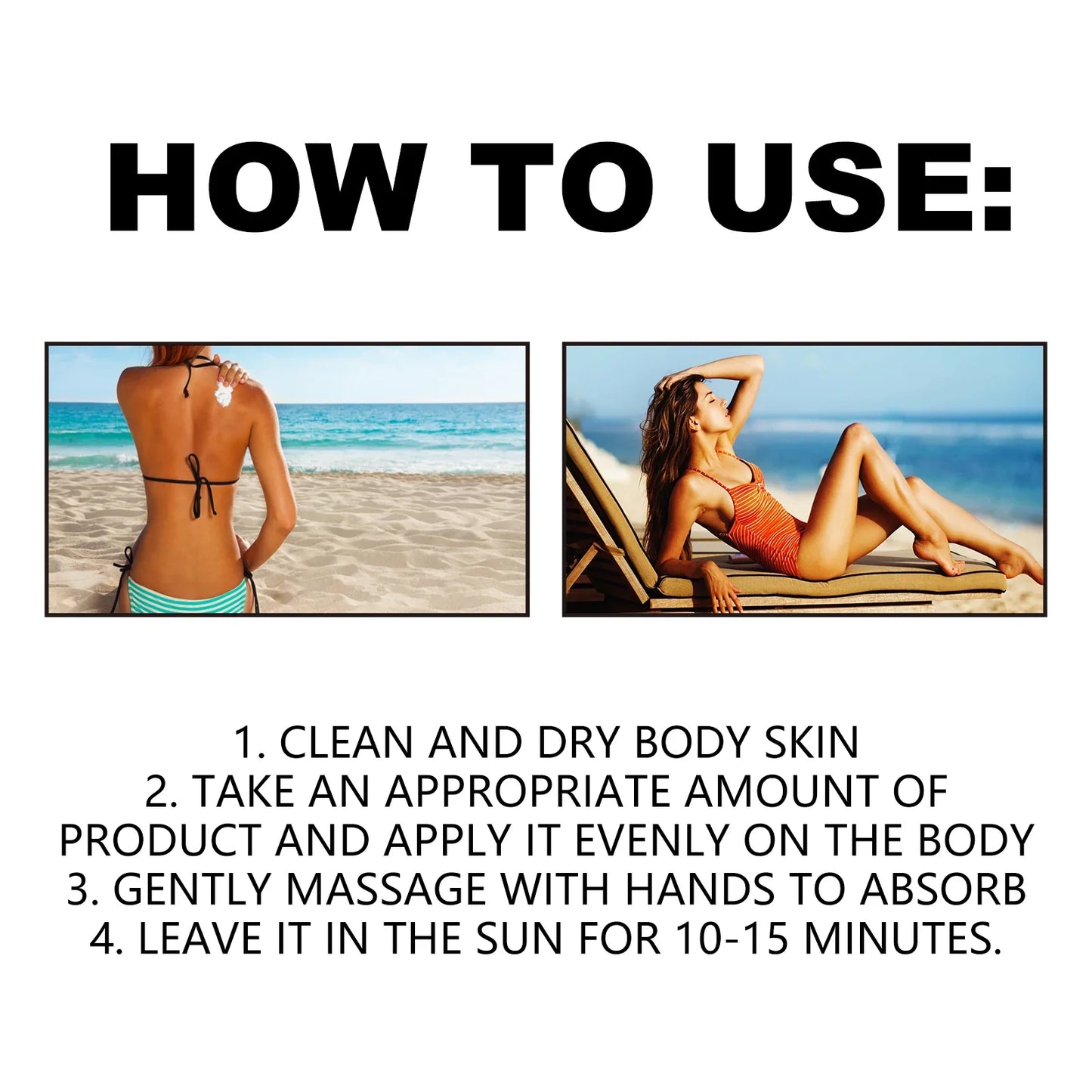 Eelhoe Tanning Body Butter – Coconut Oil Glow Moisturizer 100g