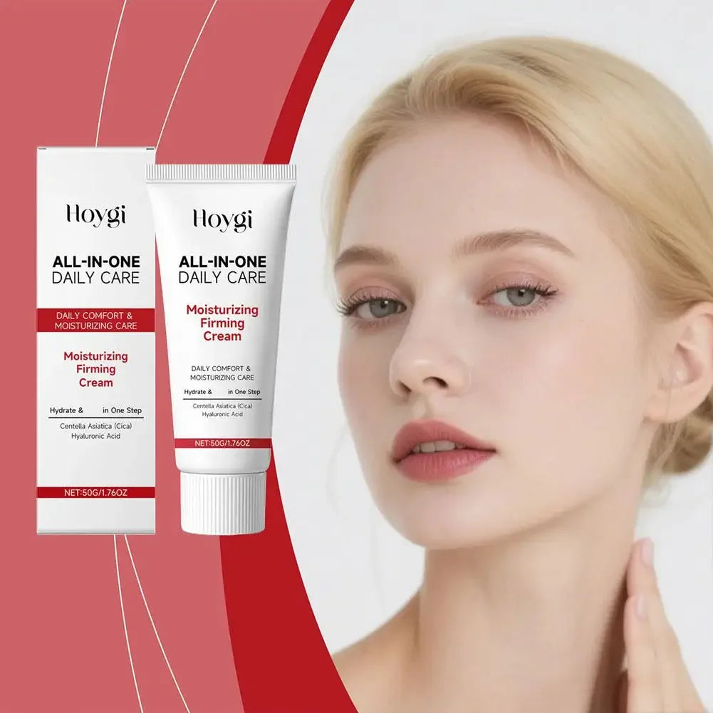 50ml Centella Moisturizing Cream Hyaluronic Acid Calming Shrink Pores Daily Nourishing Cream Strengthen Barrier Daily Skin Care Peaceful Pleasures Health and Wellness