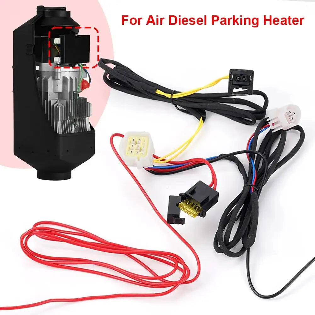 12V/24V Diesel Parking Heater Wiring Harness Adapter Heater Wiring Harness Peaceful Pleasures Health and Wellness
