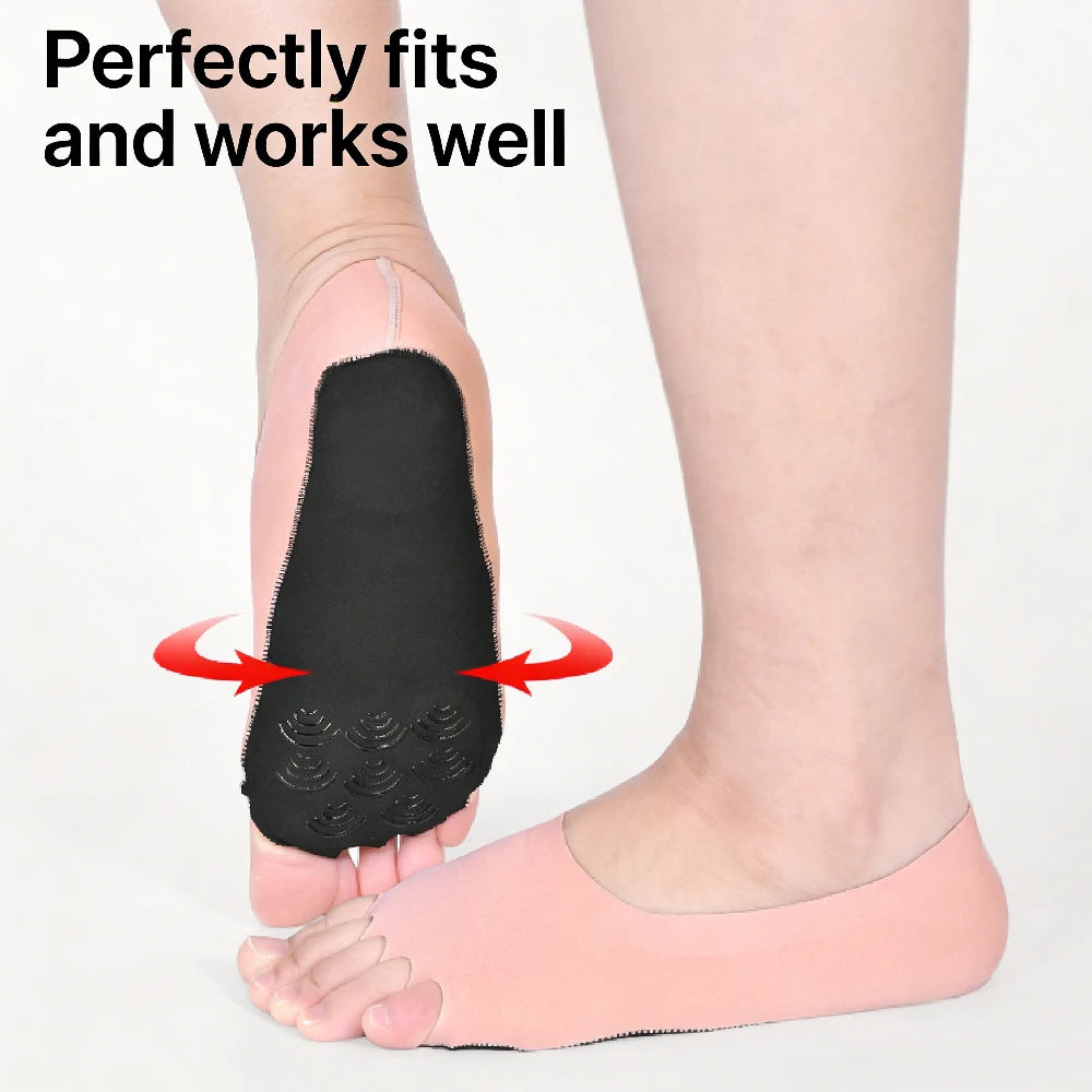 Women's Toeless Non-Slip Yoga Socks | Pilates, Ballet & Dance Non-Slip Yoga Socks Peaceful Pleasures Health and Wellness