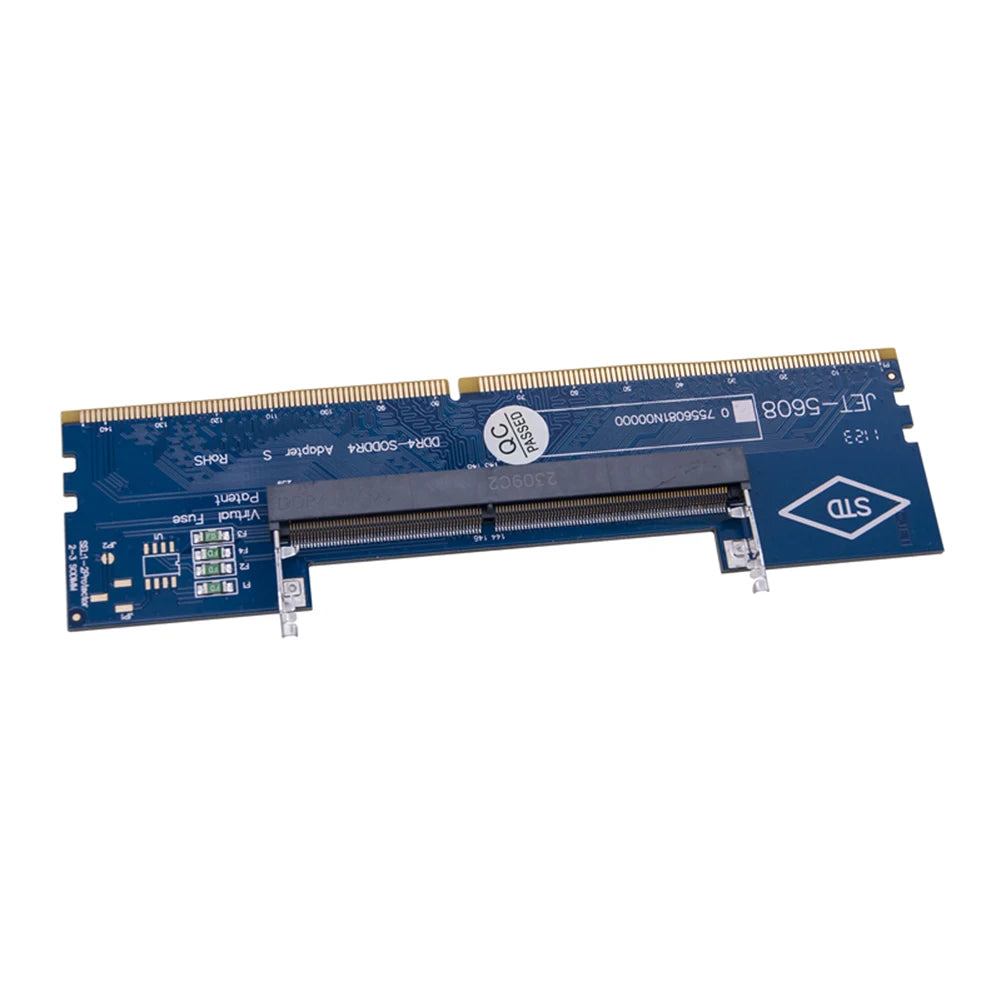 SO-DIMM to DIMM Adapter Card | DDR3 DDR4 DDR5 Laptop to Desktop RAM