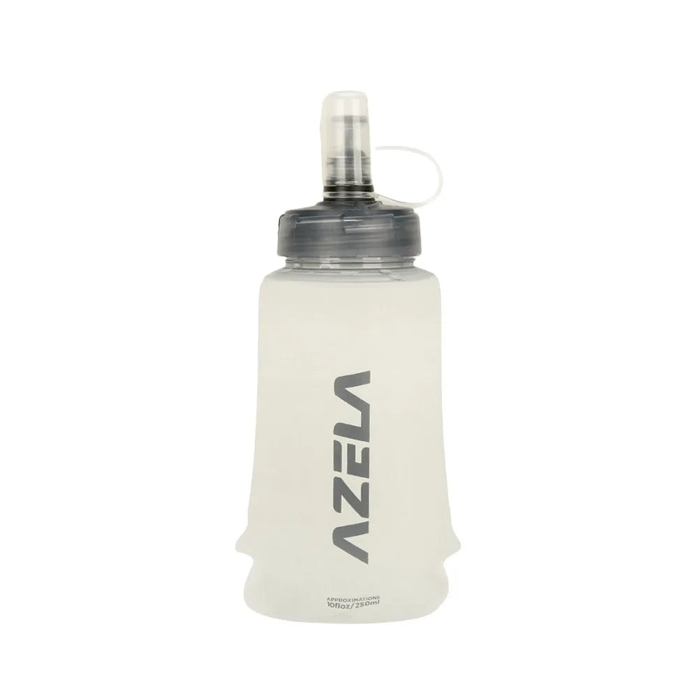 250/500ml Summer Folding Sport Water Bottle Portable Lightweight Soft Water Bag Hiking Running Water Cup Outdoors Peaceful Pleasures Health and Wellness 250ml <0.25L