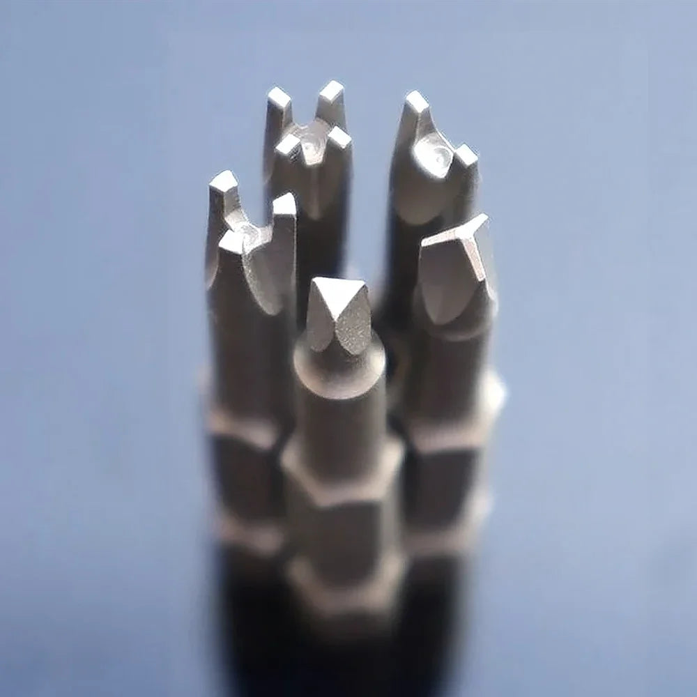 13pcs Special-shaped Screwdriver Set U-shaped Y-Type Triangle Inner Cross Three Points Screwdriver Bit Tool for Home Use Peaceful Pleasures Health and Wellness