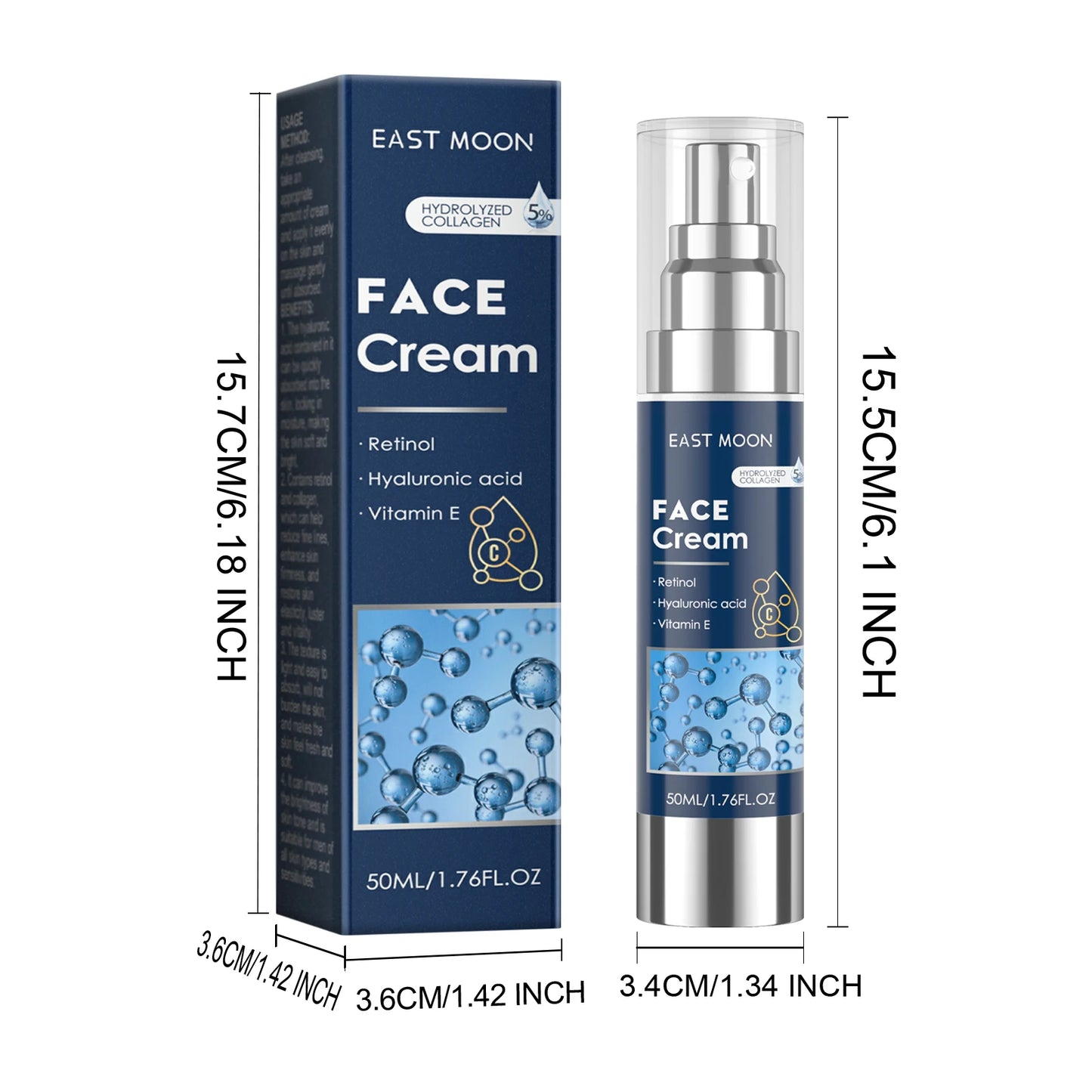 Retinol Face Cream for Men – Firming, Anti-Aging & Brightening
