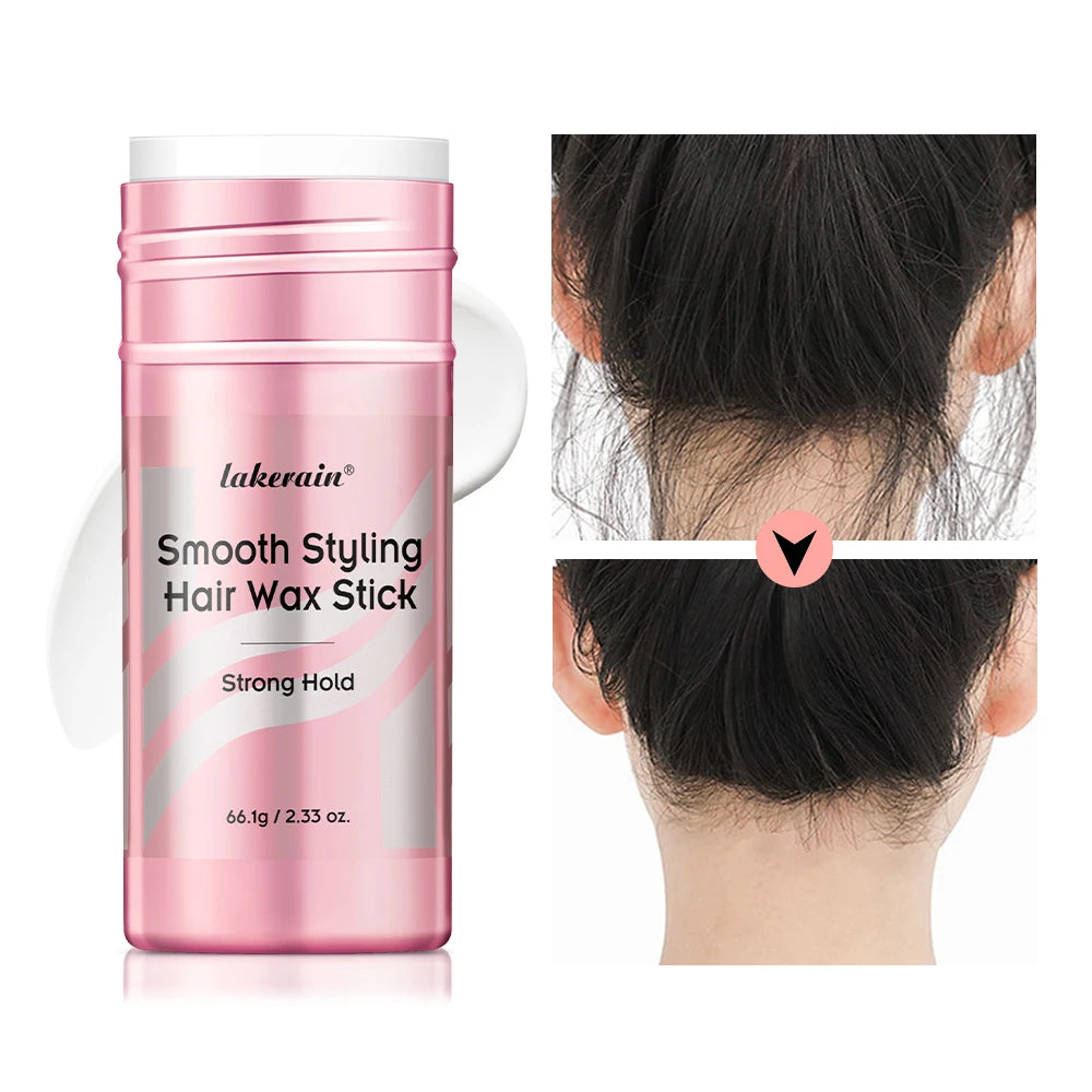 Hair Styling Wax for Women Anti Frizz Smoothing Professional Pomade Hair Mud Control Messy Hairs Wax Rod Peaceful Pleasures Health and Wellness 1pc