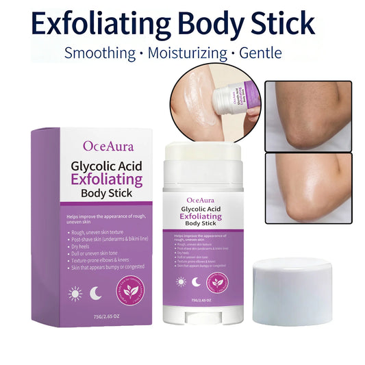 AHA BHA Exfoliating Body Stick – Shea Butter & Vitamin E 75g Peaceful Pleasures Health and Wellness