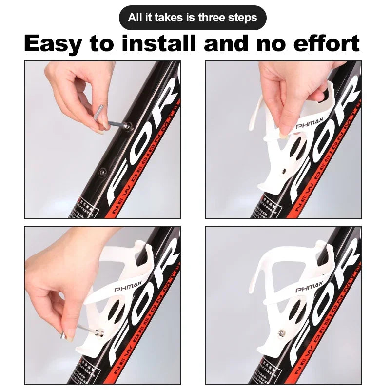 PHMAX Lightweight Bike Bottle Cage – MTB & Road Bicycle Holder
