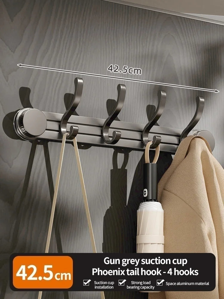 Aluminum Suction Cup Hooks | No-Drill Wall Mount Hanger
