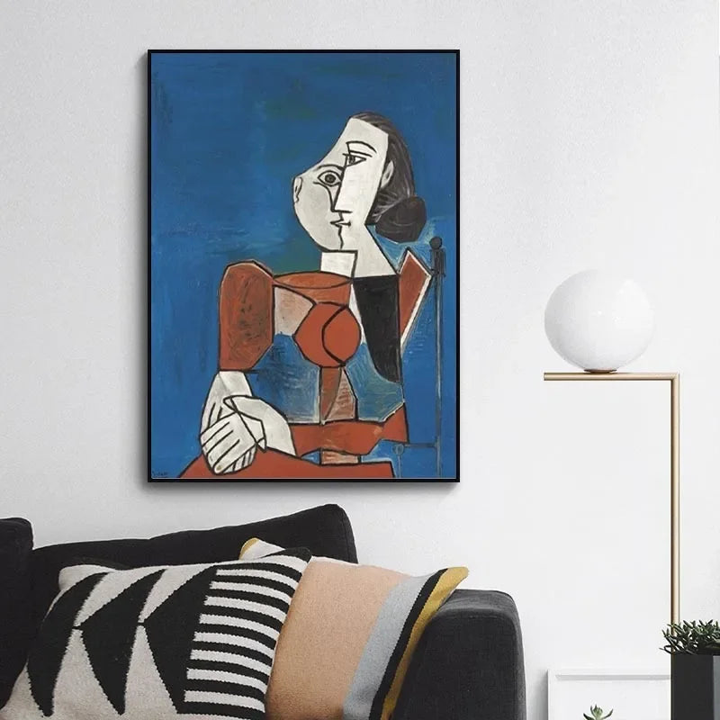 Scandinavian Modern Abstract Wall Art Picasso Famous Best Selling HD Canvas Prints Home Bedroom Living Room Decoration Peaceful Pleasures Health and Wellness