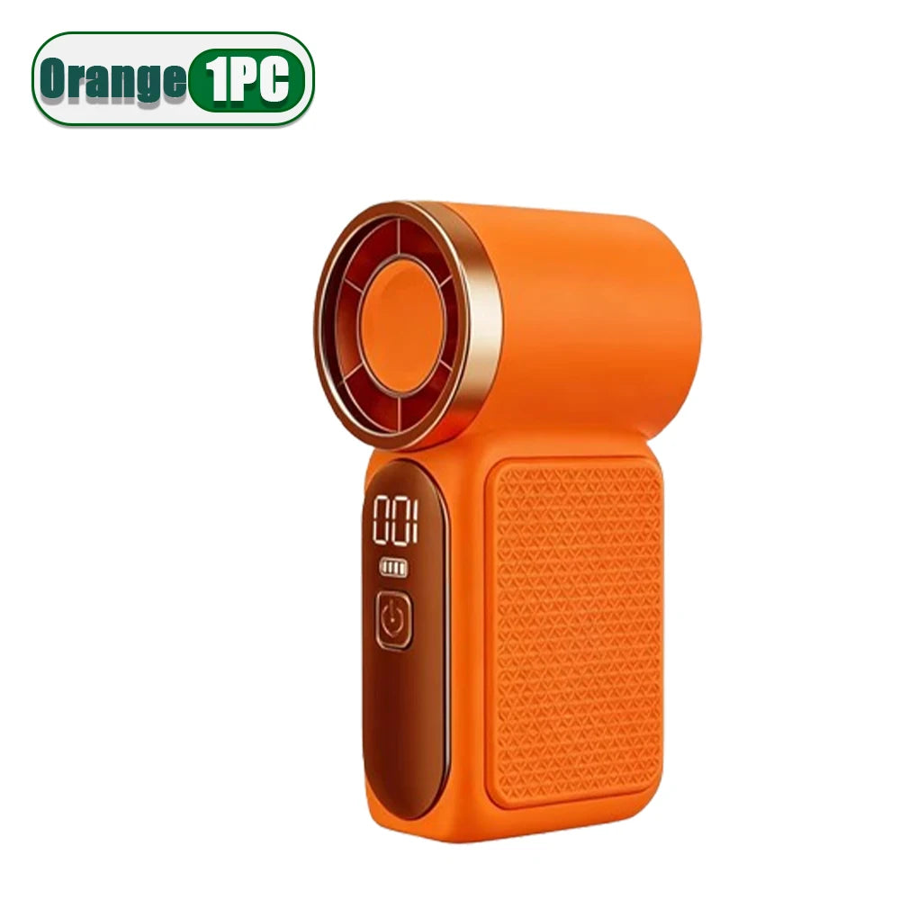 Mini Handheld Fan USB Rechargeable 3600mAh | 100 Speeds