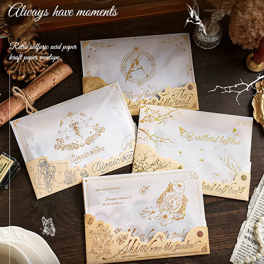 Stamping Sulfuric Acid Paper Envelope Always Have Instant Series