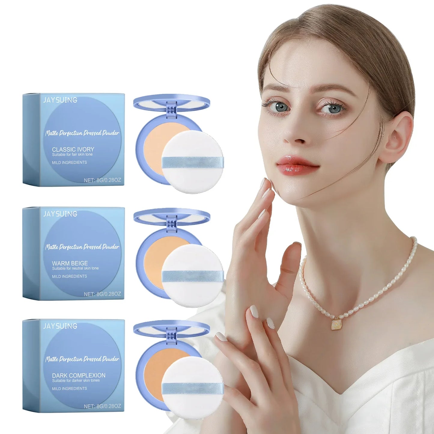 Lavender Setting Powder – Oil Control, Pore Blur & Matte Finish