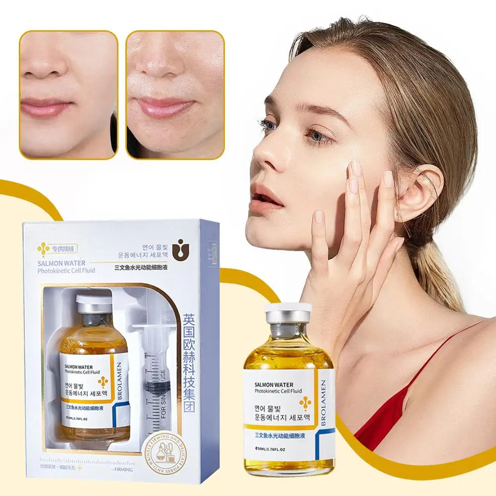 Korean Salmon Serum – 24-Hour Hydration Skin Barrier Essence