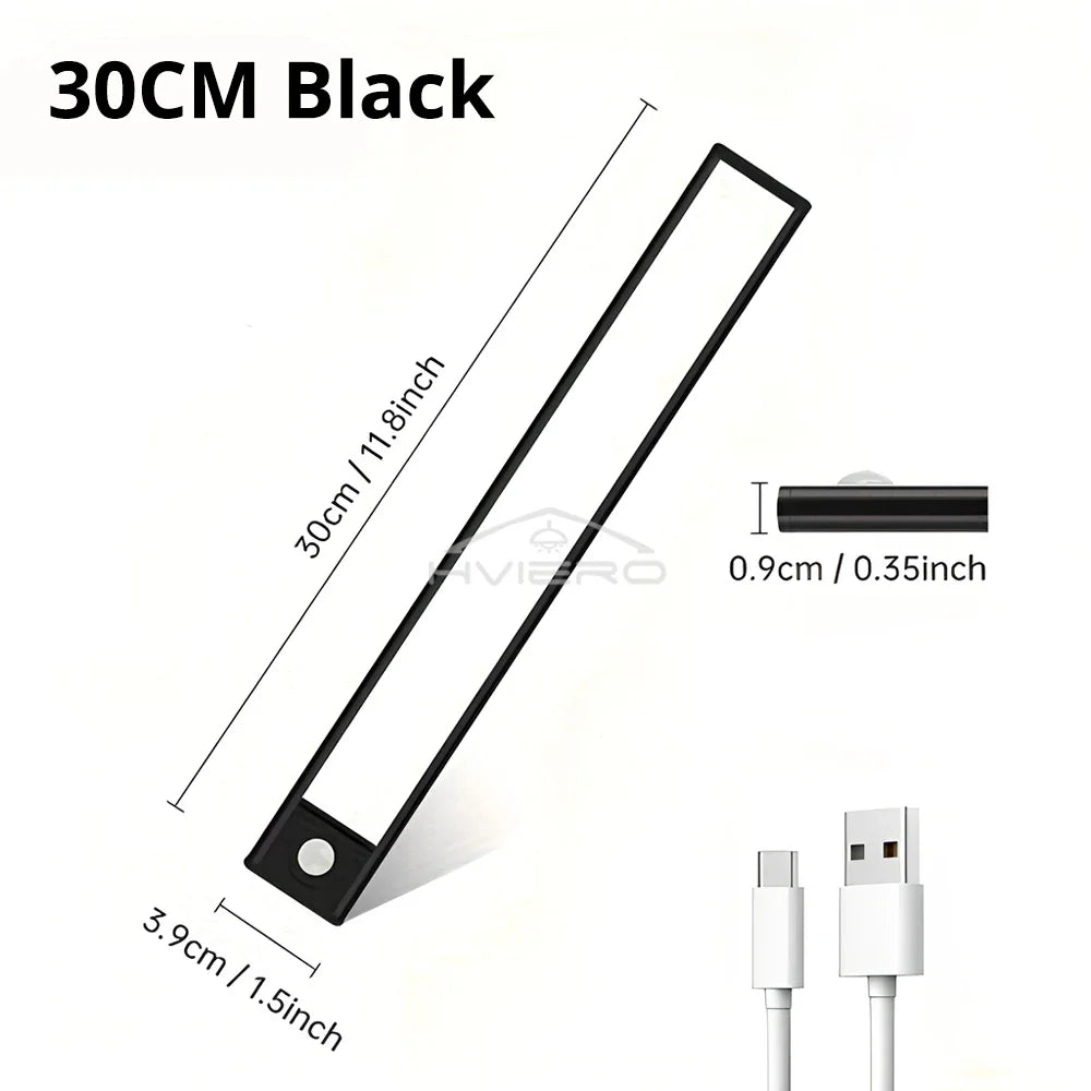 USB Rechargeable LED Motion Sensor Night Light – Cabinet & Hall