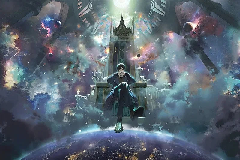 Lord of The Mysteries Frameless Canvas Poster High Definition Anime Style Peripheral for Fans Bedroom Living Room Wall Decor Peaceful Pleasures Health and Wellness