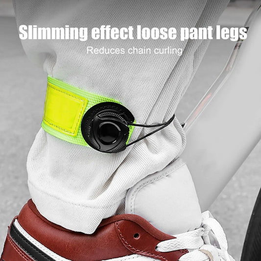 Reflective Cycling Ankle Straps – Adjustable Bike Pant Leg Bands Cycling Ankle Straps Oasis Select