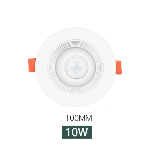 PIR Motion Sensor LED Downlight 5W–20W Recessed Ceiling Spot