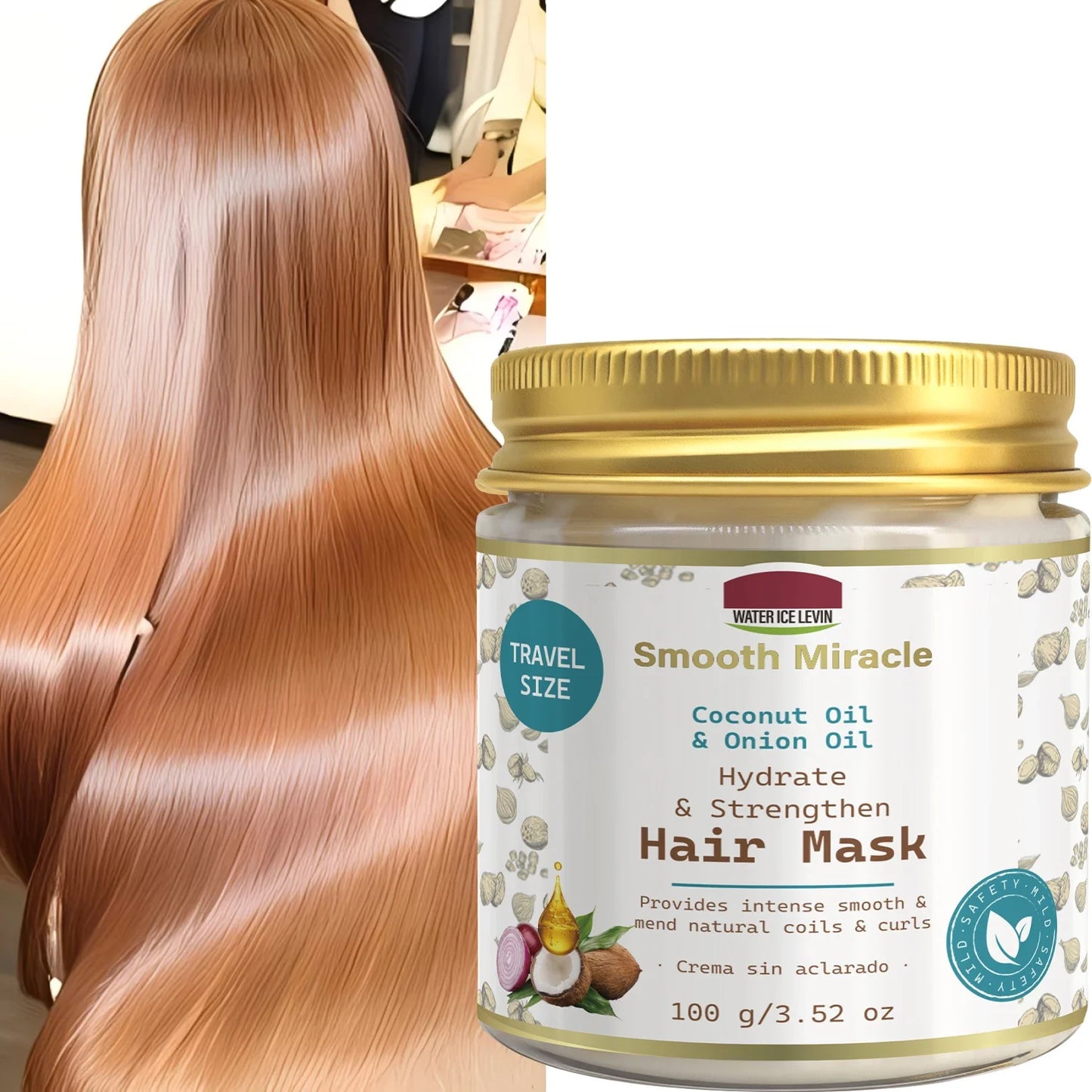 Coconut & Onion Oil Hair Mask – Hydrating & Strengthening