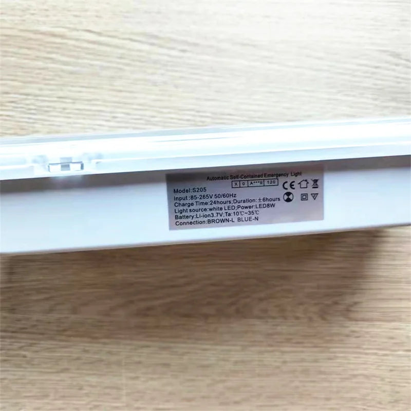 IP65 LED Emergency Light 450 Min Backup | Tri-Proof AC85-265V