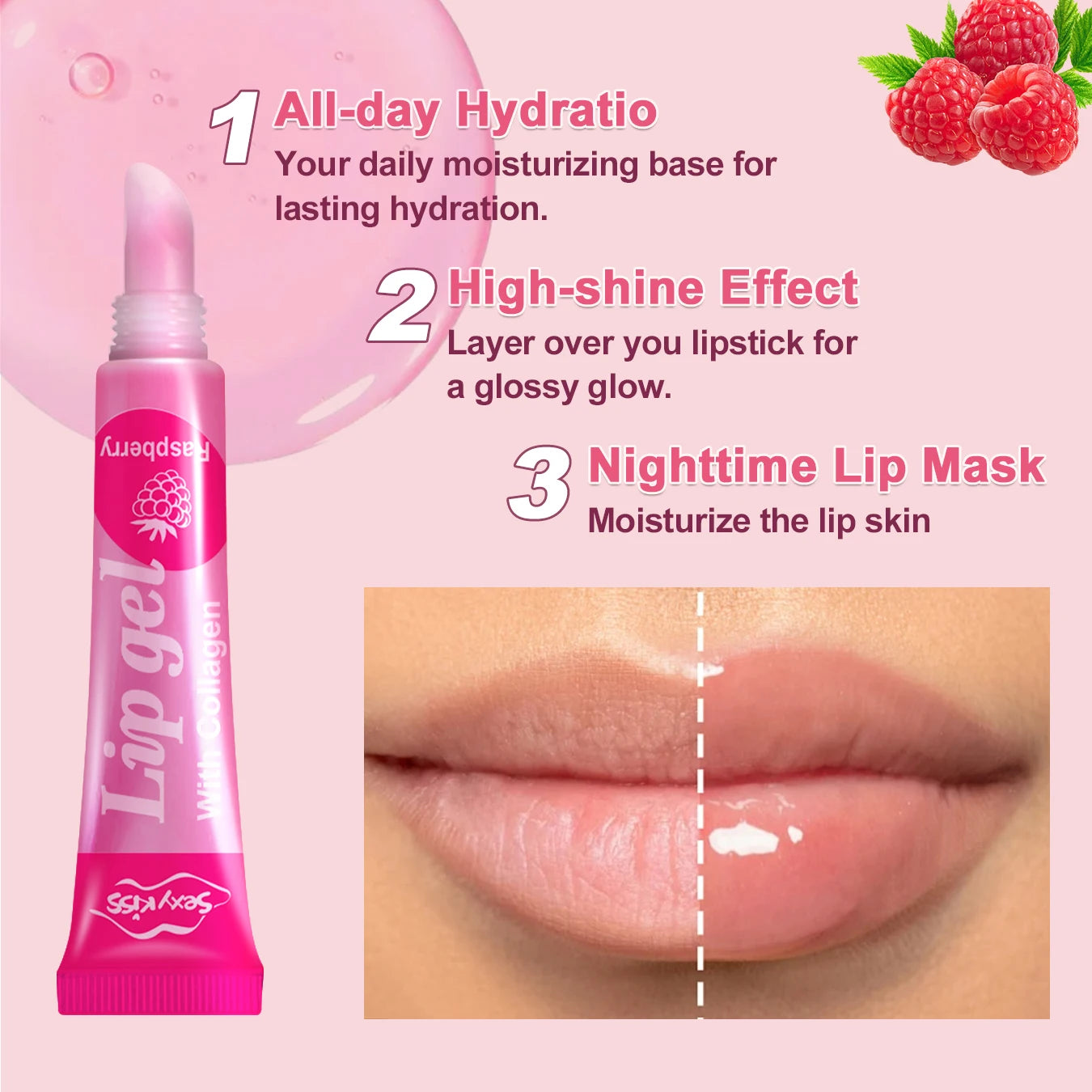 24PCS Luxury Gift Set Lip Balm Jelly Set Hydrating and Glossy for Dry Lips Valentine's Day Gifts Perfect Present for Peaceful Pleasures Health and Wellness